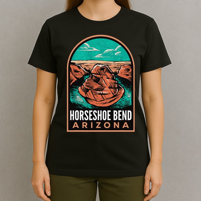 Horseshoe Bend Arizona Vintage T-Shirt