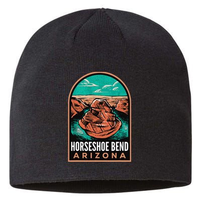 Horseshoe Bend Arizona Vintage Sustainable Beanie
