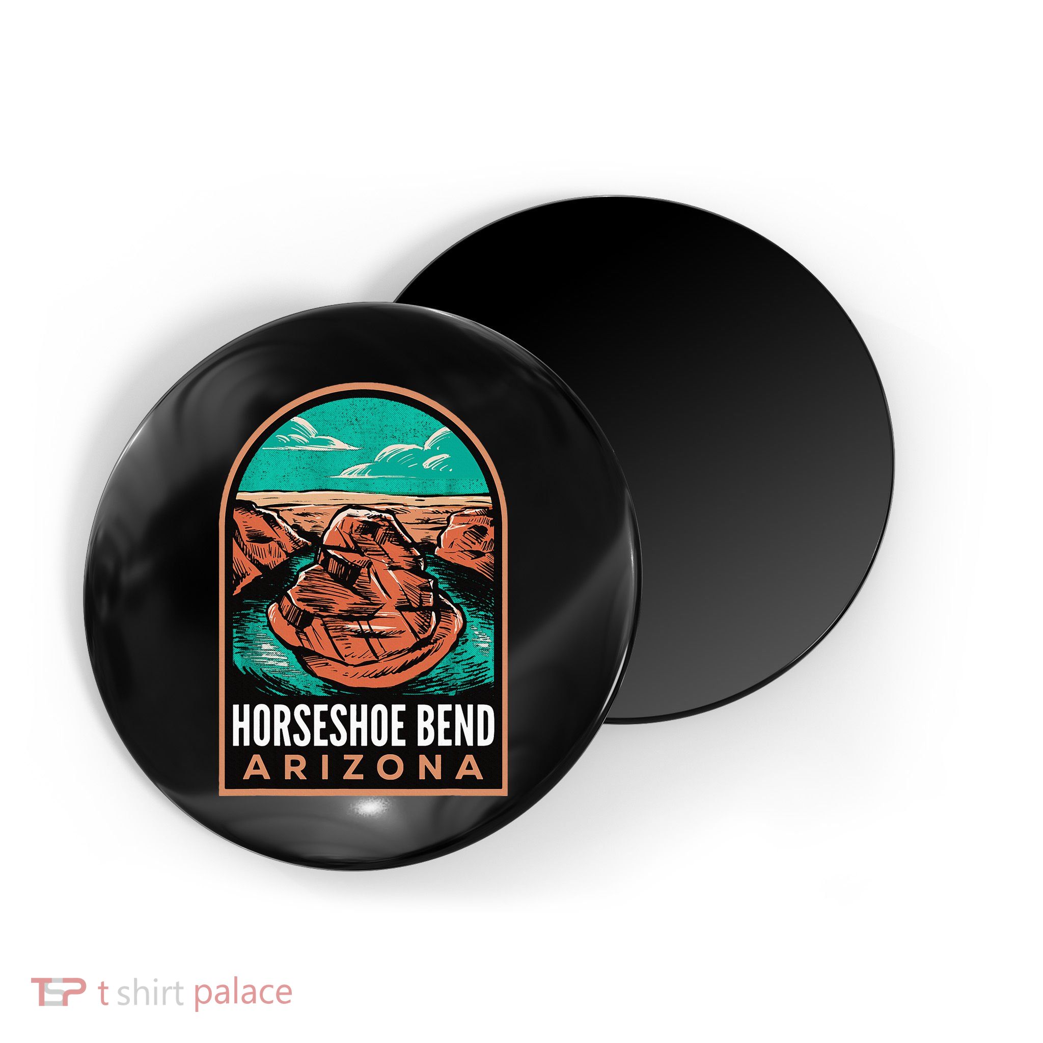 Horseshoe Bend Arizona Vintage Magnet