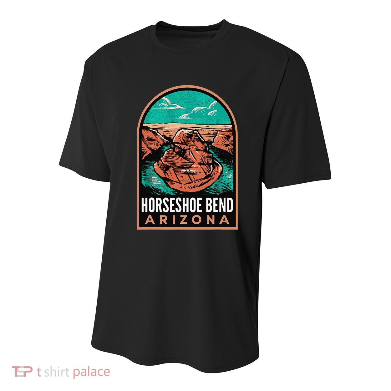 Horseshoe Bend Arizona Vintage Youth Performance Sprint T-Shirt