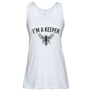 Honey Bee Apiarist Funny Beekeeping Beekeeper Ladies Essential Flowy Tank