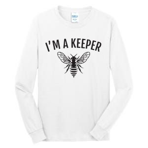 Honey Bee Apiarist Funny Beekeeping Beekeeper Tall Long Sleeve T-Shirt