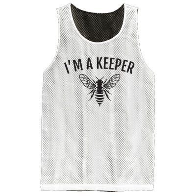 Honey Bee Apiarist Funny Beekeeping Beekeeper Mesh Reversible Basketball Jersey Tank