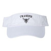 Honey Bee Apiarist Funny Beekeeping Beekeeper Valucap Bio-Washed Visor