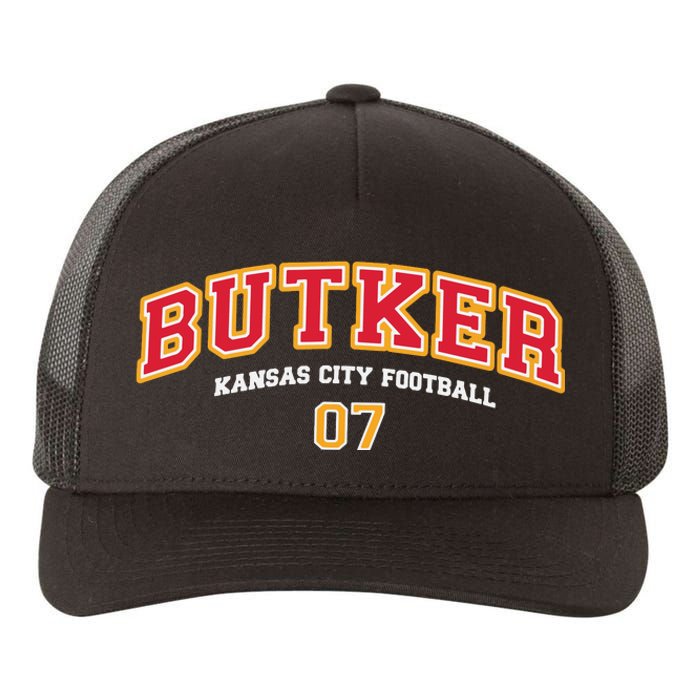 Harrison Butker Butker Kansas City Football Yupoong Adult 5-Panel Trucker Hat