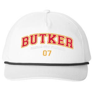 Harrison Butker Butker Kansas City Football Snapback Five-Panel Rope Hat