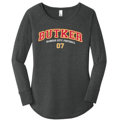 Harrison Butker Butker Kansas City Football Women's Perfect Tri Tunic Long Sleeve Shirt