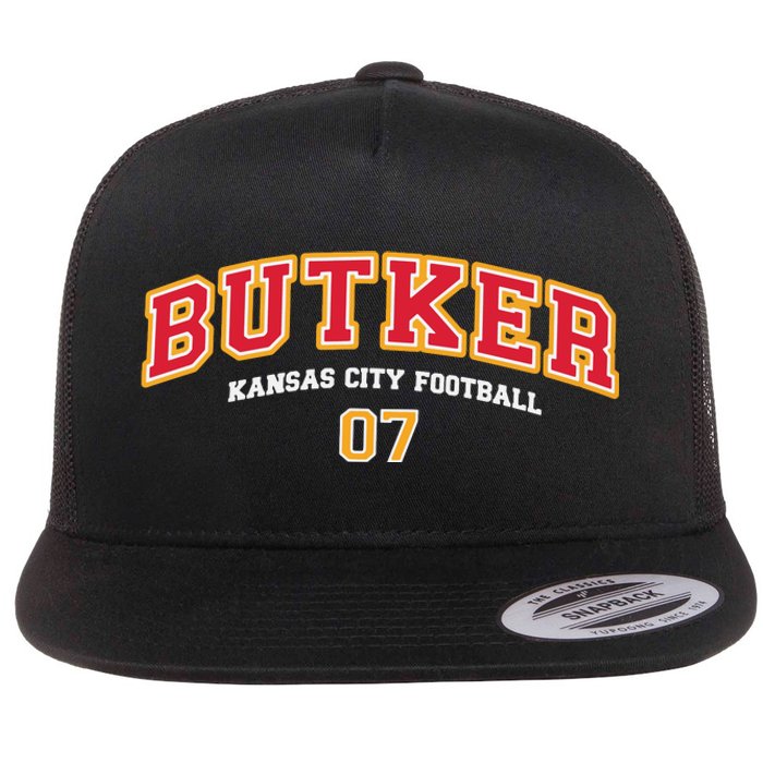 Harrison Butker Butker Kansas City Football Flat Bill Trucker Hat