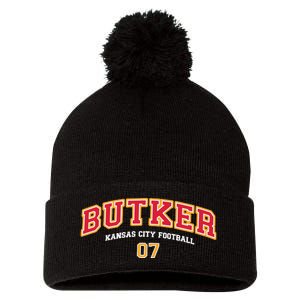 Harrison Butker Butker Kansas City Football Pom Pom 12in Knit Beanie