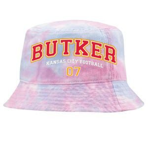 Harrison Butker Butker Kansas City Football Tie-Dyed Bucket Hat