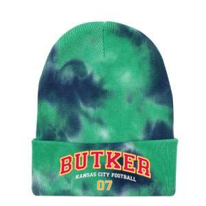 Harrison Butker Butker Kansas City Football Tie Dye 12in Knit Beanie