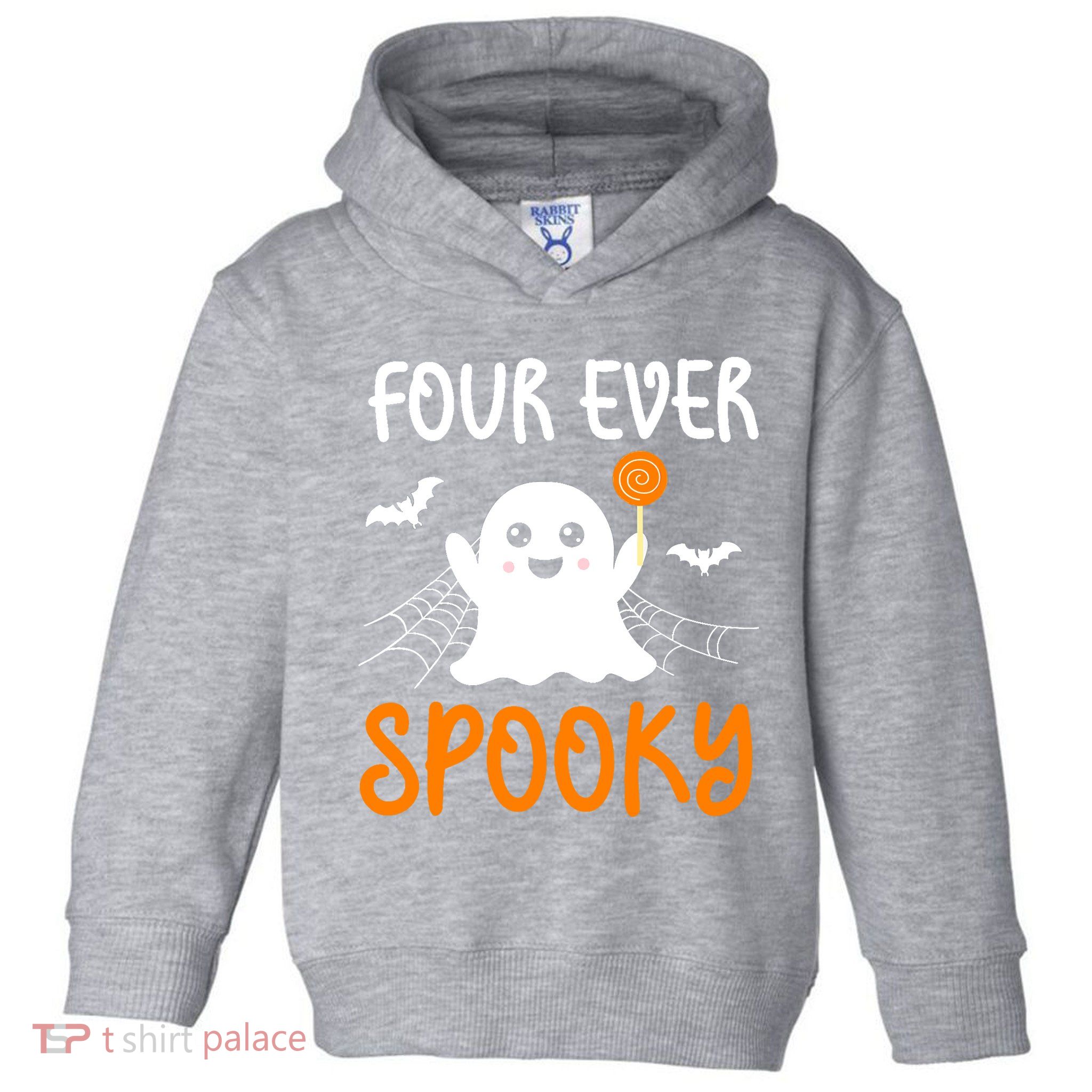Halloween Birthday Boy Fors Spooky Season Toddler Hoodie