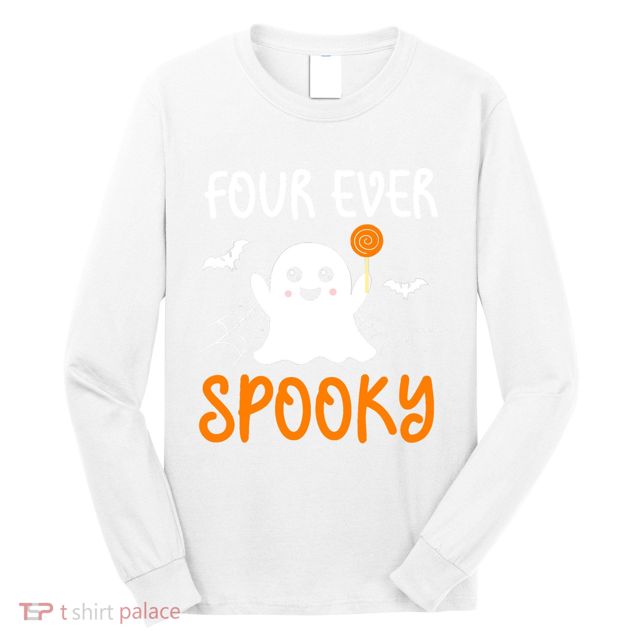 Halloween Birthday Boy Fors Spooky Season Long Sleeve Shirt
