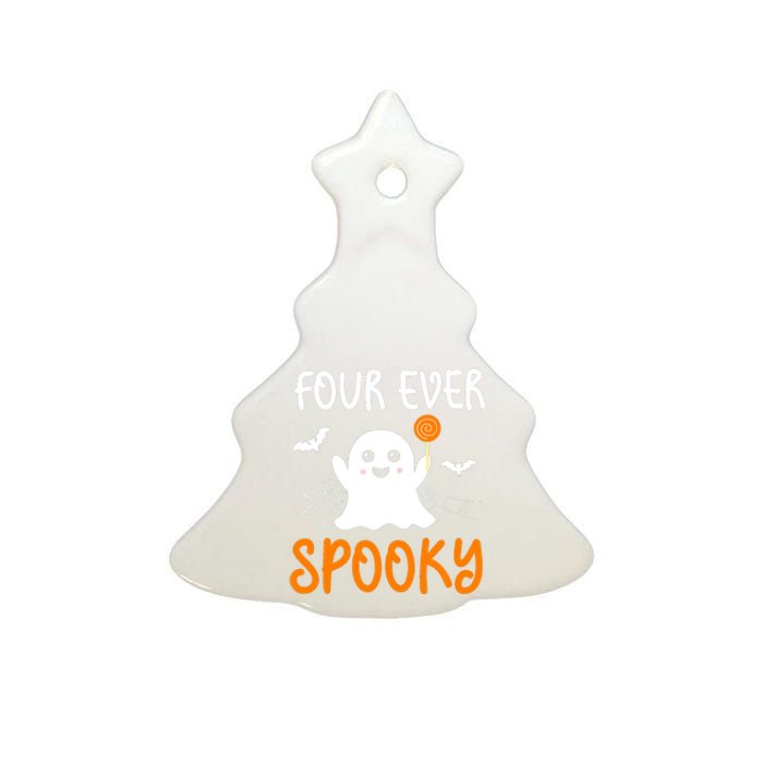 Halloween Birthday Boy Fors Spooky Season Ceramic Tree Ornament