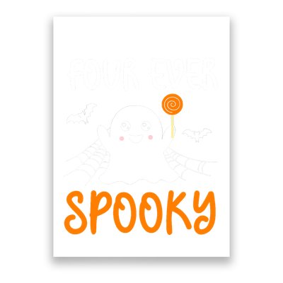 Halloween Birthday Boy Fors Spooky Season Poster