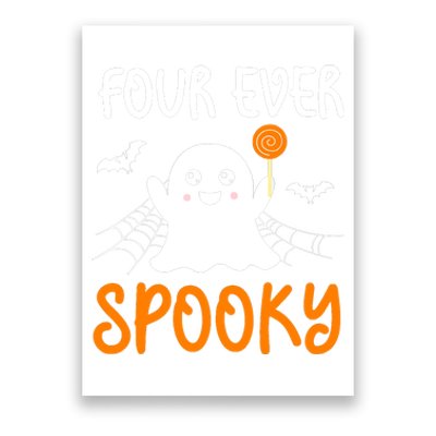 Halloween Birthday Boy Fors Spooky Season Poster