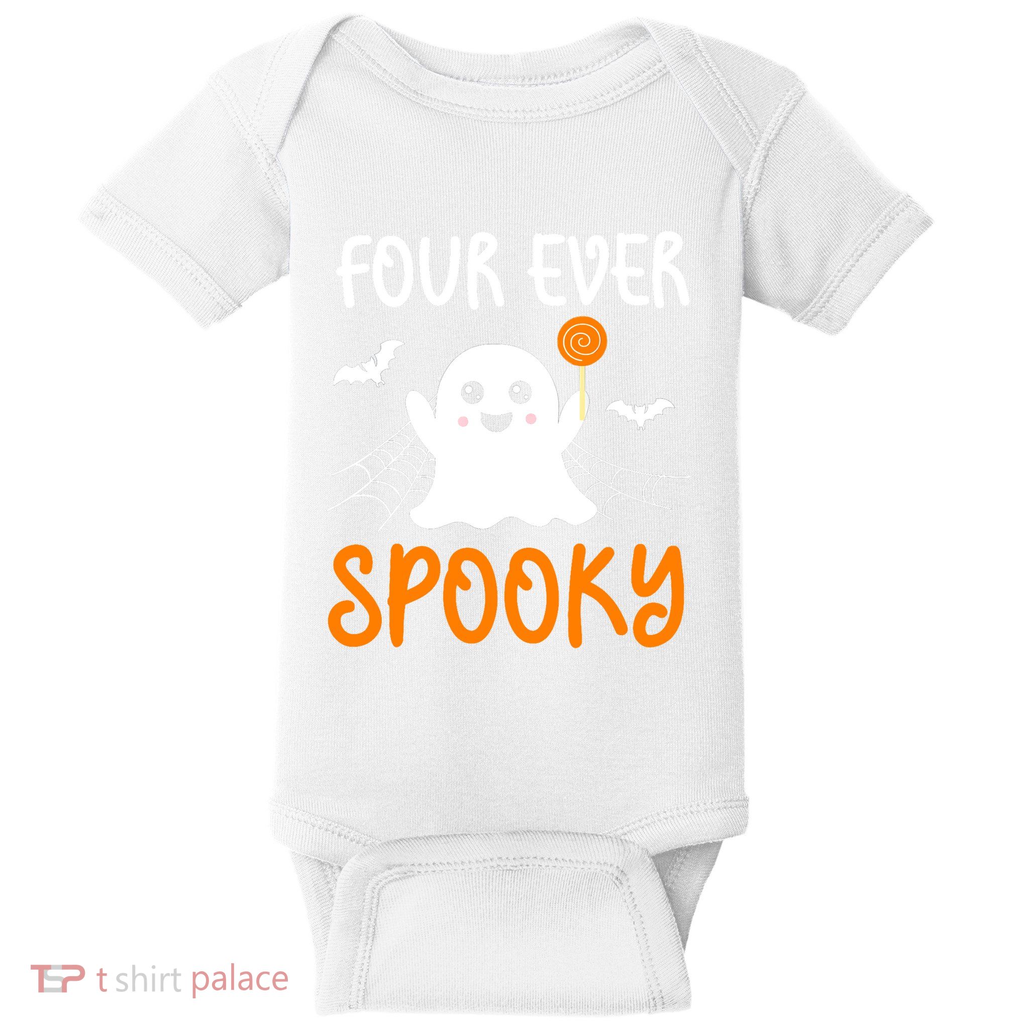 Halloween Birthday Boy Fors Spooky Season Baby Bodysuit