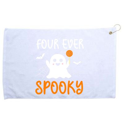 Halloween Birthday Boy Fors Spooky Season Grommeted Golf Towel