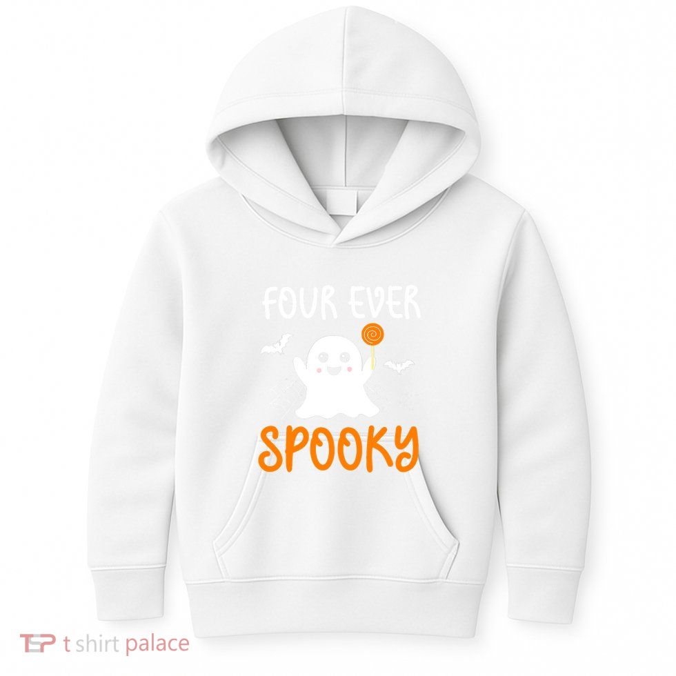 Halloween Birthday Boy Fors Spooky Season Kids Hoodie
