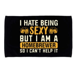 Homebrewing Beer Brewing Alcohol Er Alcoholic Gift Microfiber Hand Towel