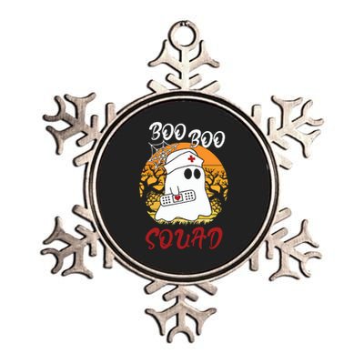 Halloween Boo Boo Squad Metallic Star Ornament