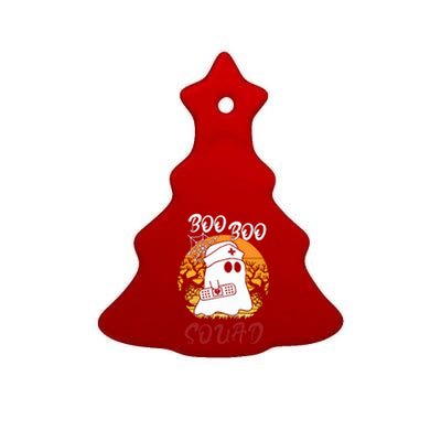 Halloween Boo Boo Squad Ceramic Tree Ornament