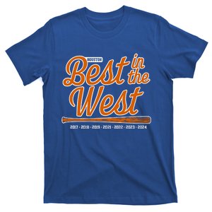 Houston Baseball Best In The West T-Shirt