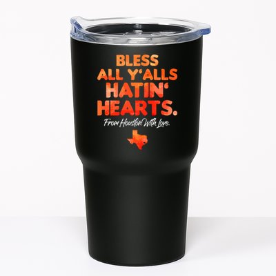 Houston Baseball Bless All Y'alls Hatin' Hearts With Love Tumbler