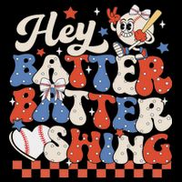 Hey Batter Batter Swing Baseball Softball Women Doggie Tank