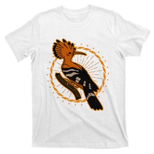 Hoopoe Biologist Biology Songbird Ornithologist T-Shirt