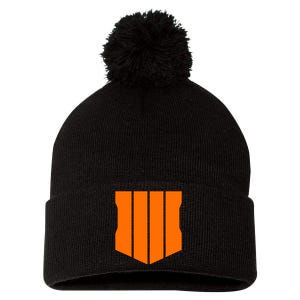 Happy Brithday Black Ops Iiii Pom Pom 12in Knit Beanie