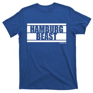 Hamburg Beast Bodybuilding Fitness Gym Motivation Sayings Gift T-Shirt