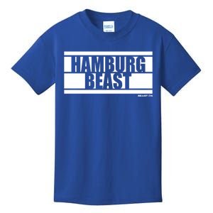 Hamburg Beast Bodybuilding Fitness Gym Motivation Sayings Gift Kids T-Shirt