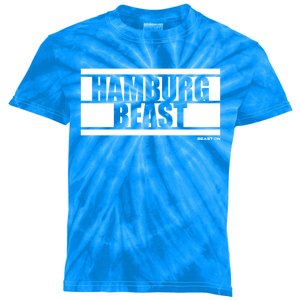 Hamburg Beast Bodybuilding Fitness Gym Motivation Sayings Gift Kids Tie-Dye T-Shirt