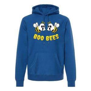 Halloween Boo Bees Matching Couples Funny Premium Hoodie