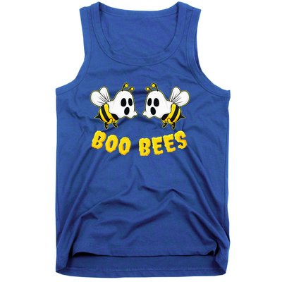 Halloween Boo Bees Matching Couples Funny Tank Top