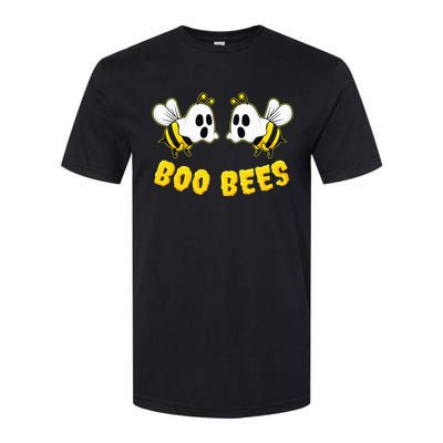 Halloween Boo Bees Matching Couples Funny Softstyle® CVC T-Shirt