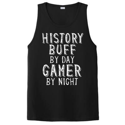 History Buff By Day Gamer By Night Costume For Historians  PosiCharge Competitor Tank