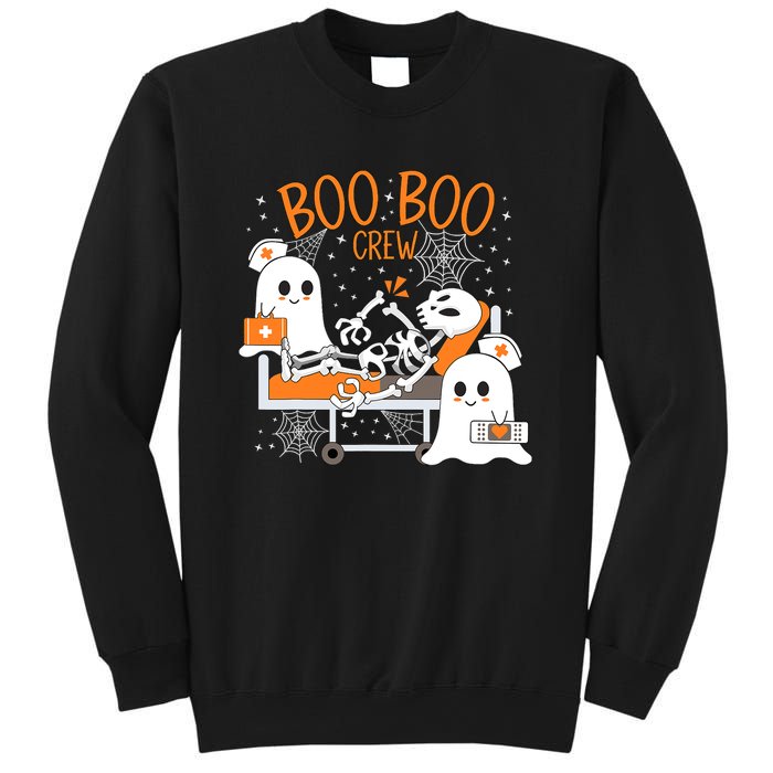 Halloween Boo Boo Crew Ghost Doctor Sweatshirt