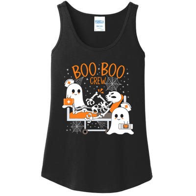 Halloween Boo Boo Crew Ghost Doctor Ladies Essential Tank