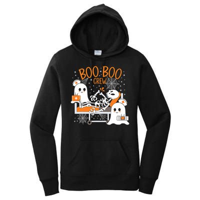 Halloween Boo Boo Crew Ghost Doctor Women's Pullover Hoodie