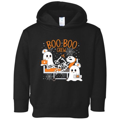 Halloween Boo Boo Crew Ghost Doctor Toddler Hoodie