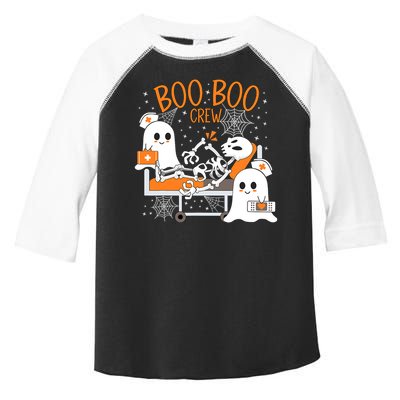 Halloween Boo Boo Crew Ghost Doctor Toddler Fine Jersey T-Shirt