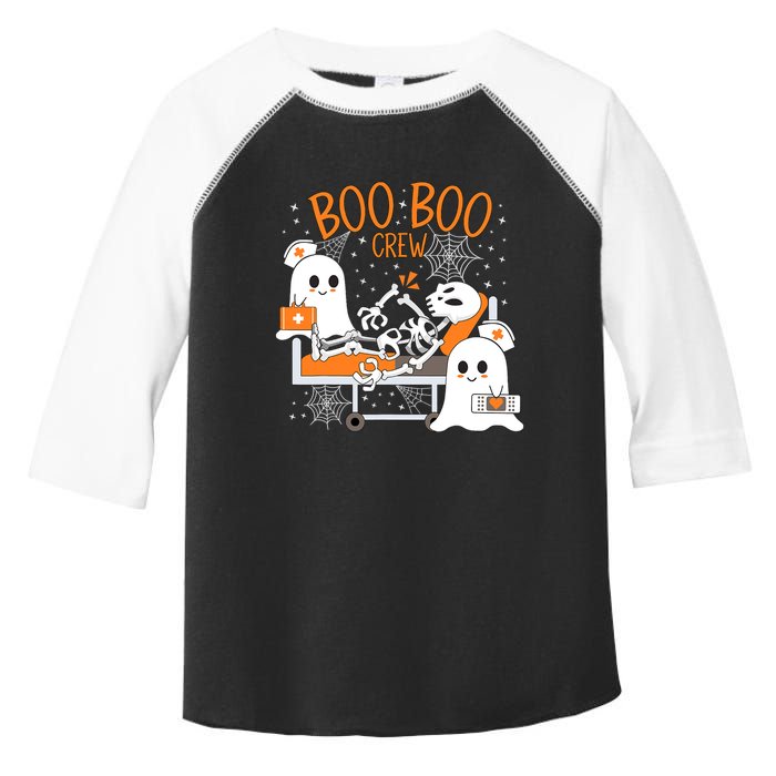 Halloween Boo Boo Crew Ghost Doctor Toddler Fine Jersey T-Shirt