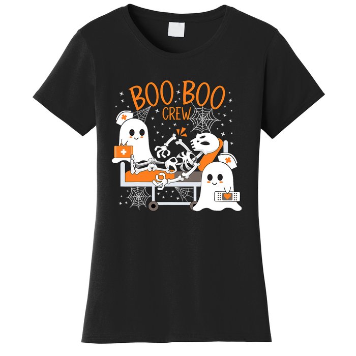 Halloween Boo Boo Crew Ghost Doctor Women's T-Shirt