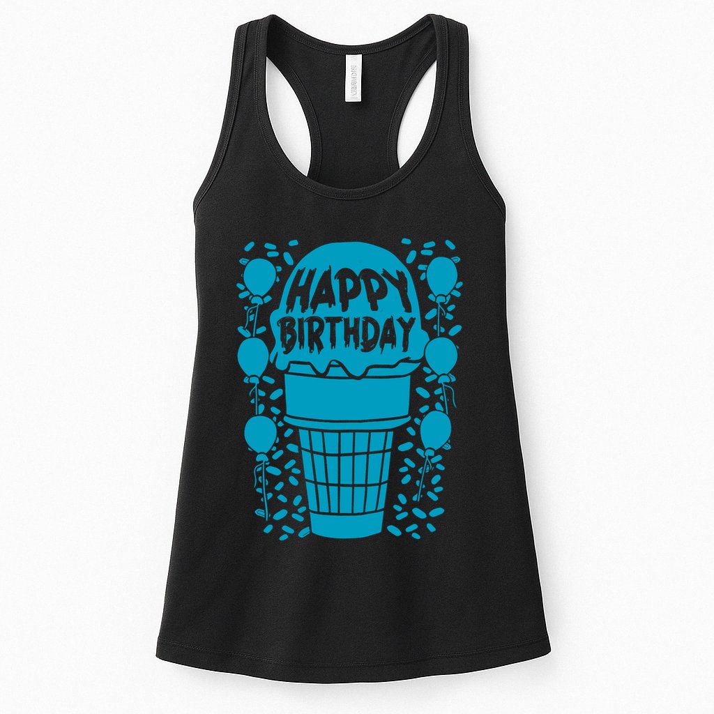 Happy Birthday Birthday Funny Womens Tank Top