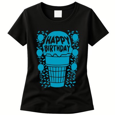 Happy Birthday Birthday Funny Womens T-Shirt