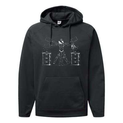 Honey Bees Beekeeper Frames Hives Bees Honey Beekeeper Performance Fleece Hoodie