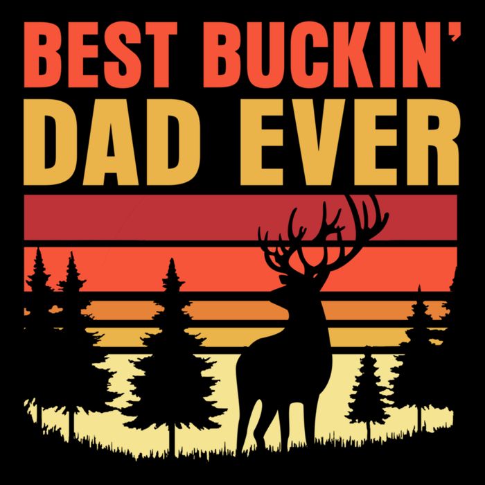 Hunting Best Buckin Dad Ever Deer Fathers Day Meaningful Gift Wool Snapback Cap