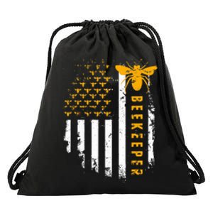 Honey Bee beekeeping hive Beekeeper Drawstring Bag